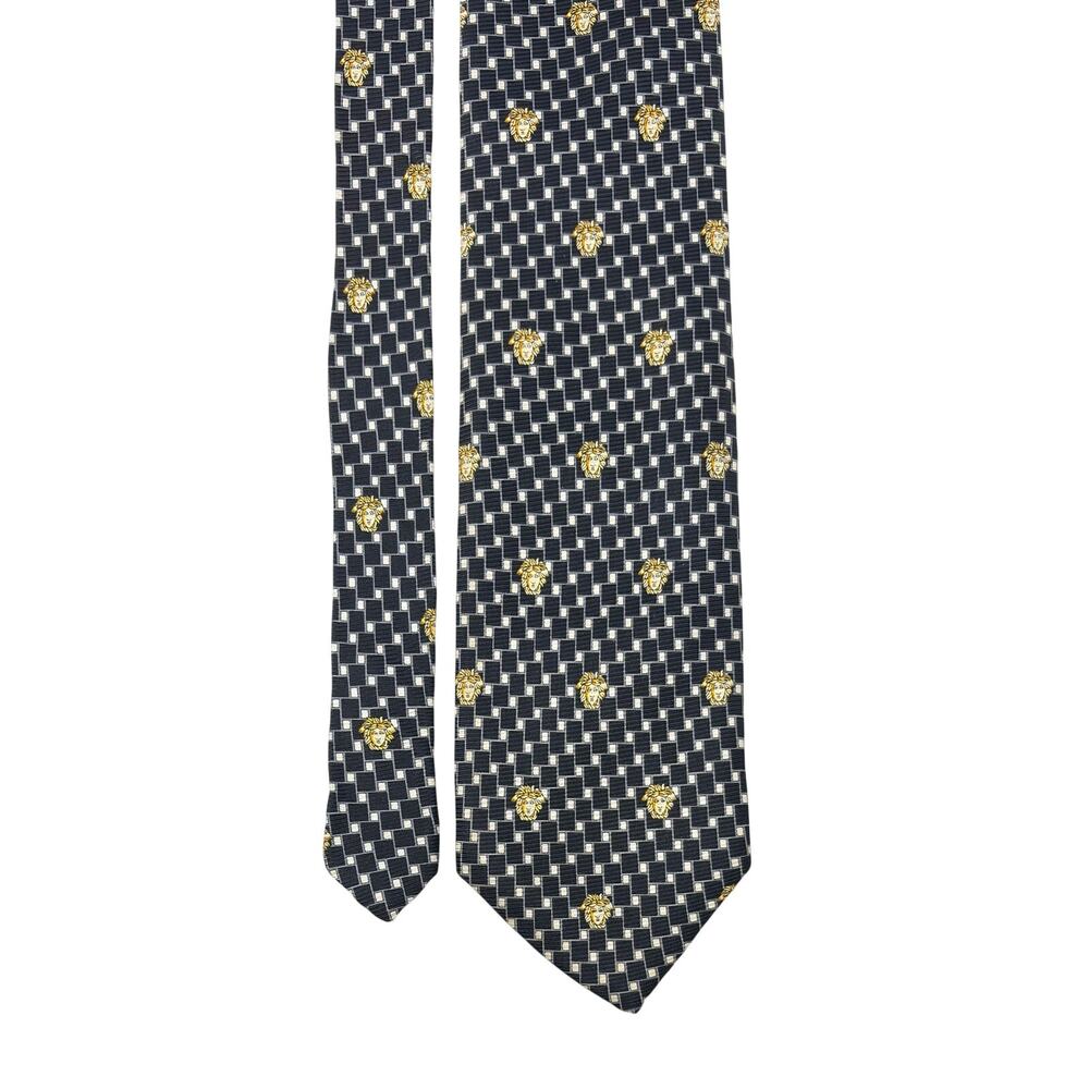 Versace Vintage Medusa Tie